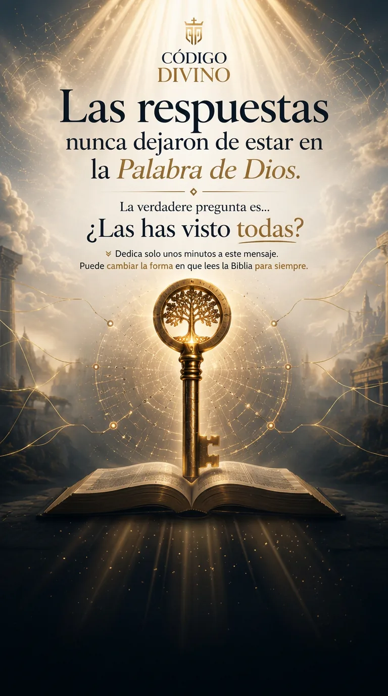 Código Divino — Las respuestas nunca dejaron de estar en la Palabra de Dios